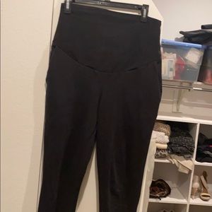 H&M mama maternity black joggers